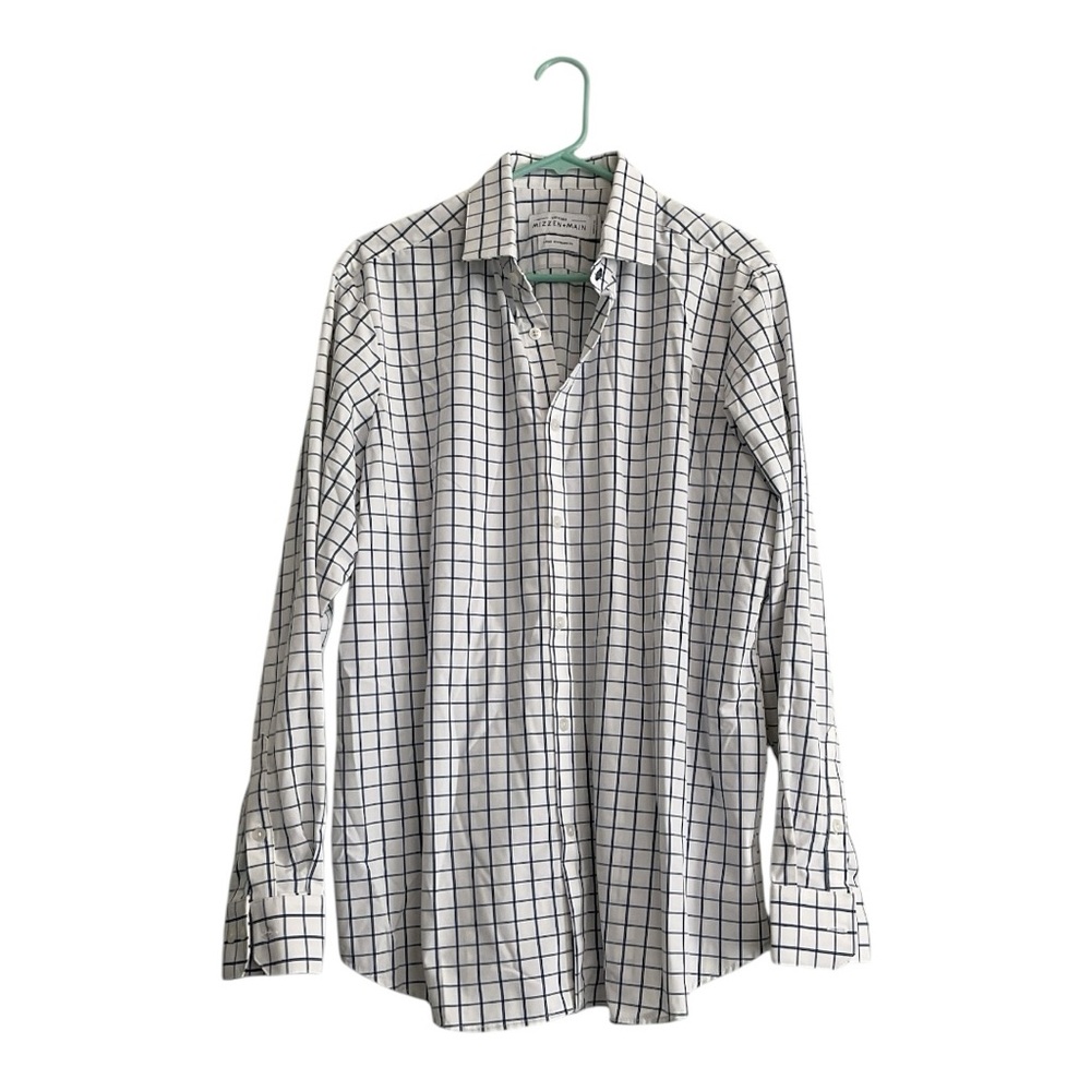 Men’s Mizzen + Main Leeward Dress shirt, size large
